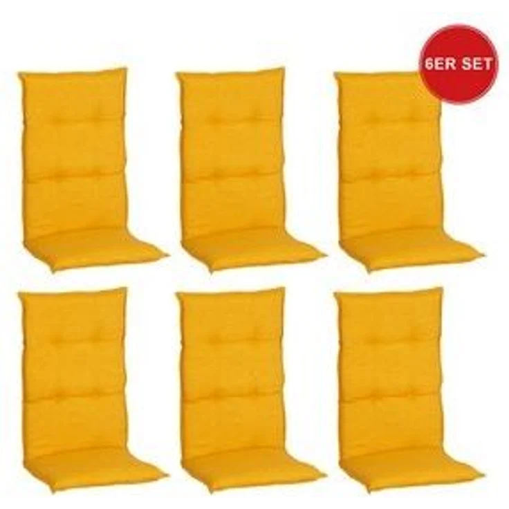 beo Polsterauflage Saumauflage Hochlehner Barcelona im Set, (Set), Gartenstuhlauflage, Sitzauflage, Sitzkissen Outdoor, 118 x 50 x 6 cm – Bild 6