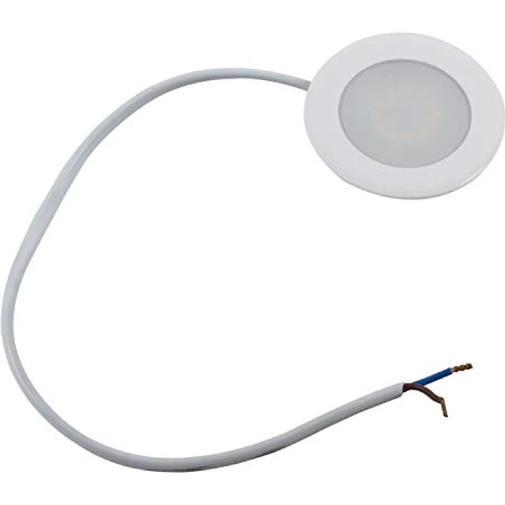 Heitronic LED Einbauleuchte CASABLANCA, 2W Warmweiß, weiß, 68 mm – Bild 1