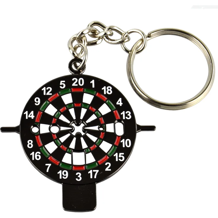 Dartschlüssel Karella Dartboard als Schlüsselanhänger