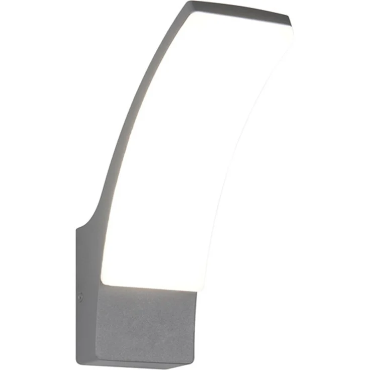 Moderne LED Außenwandleuchte BEJA aus Aluminium in Anthrazit, Höhe 22,5cm – Bild 2