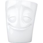 Fiftyeight Products Henkelbecher - vergnügt weiß