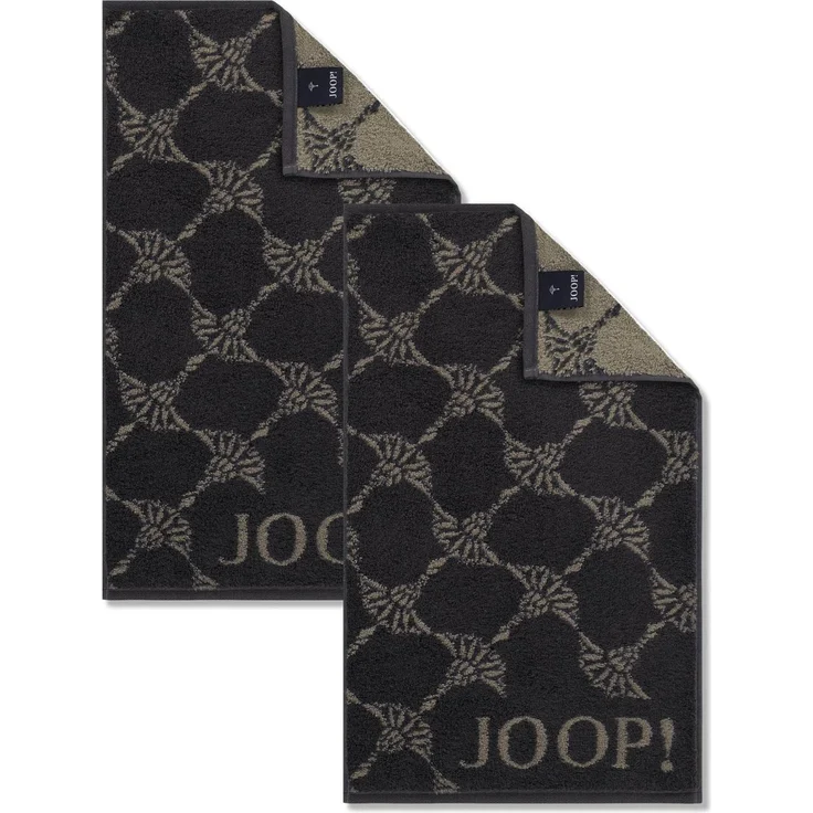 2 Stück Joop! Gästetuch Cornflower 1721-73 Schiefer 30x50 – Bild 1