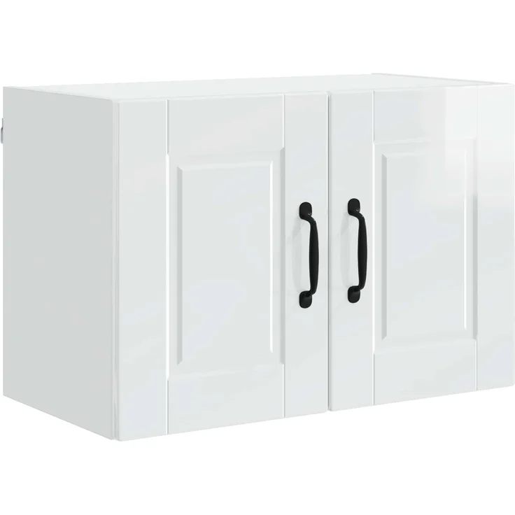 vidaXL Wandschrank PORTO 2 stk. Hochglanz-Weiß 60 x 31 x 40 cm 885274 – Bild 6