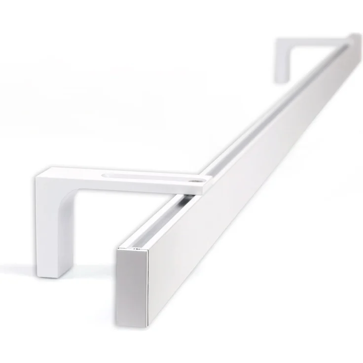 Deco-Raum® Gardinenschiene Innenlauf Loft | Länge: 210cm | Material: Aluminium | Farbe: Weiß – Bild 5