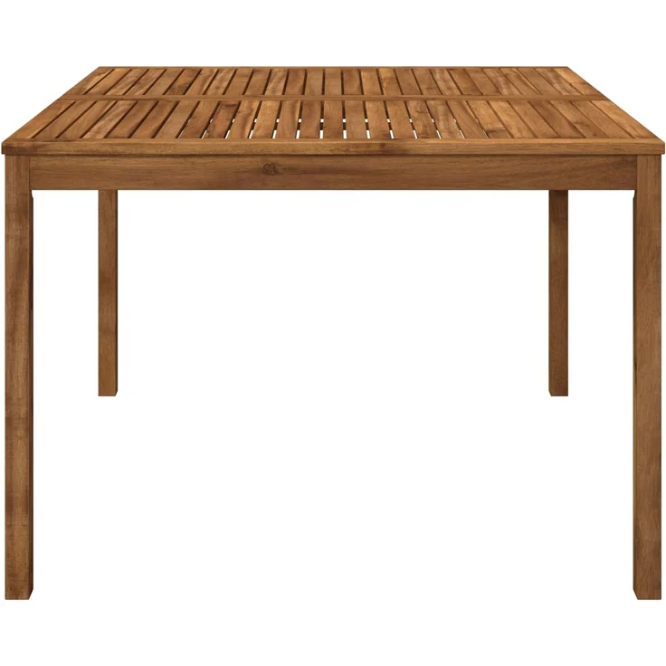 vidaXL Gartentisch LAREN Natur 110 x 108,5 x 75 cm Massivholz Akazie 901250 – Bild 3