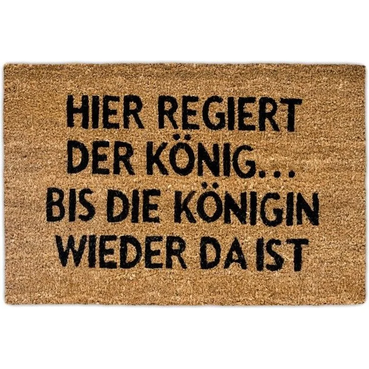 Fußmatte Kokos KÖNIGIN 10019013 – Bild 1
