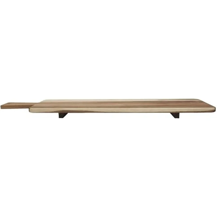 HOME DECO FACTORY, KA0328, 60 cm Acacia Stand, ideal for Serving Tapas and aperitifs, elegant Design and Easy to Maintain, Brown Color – Bild 4