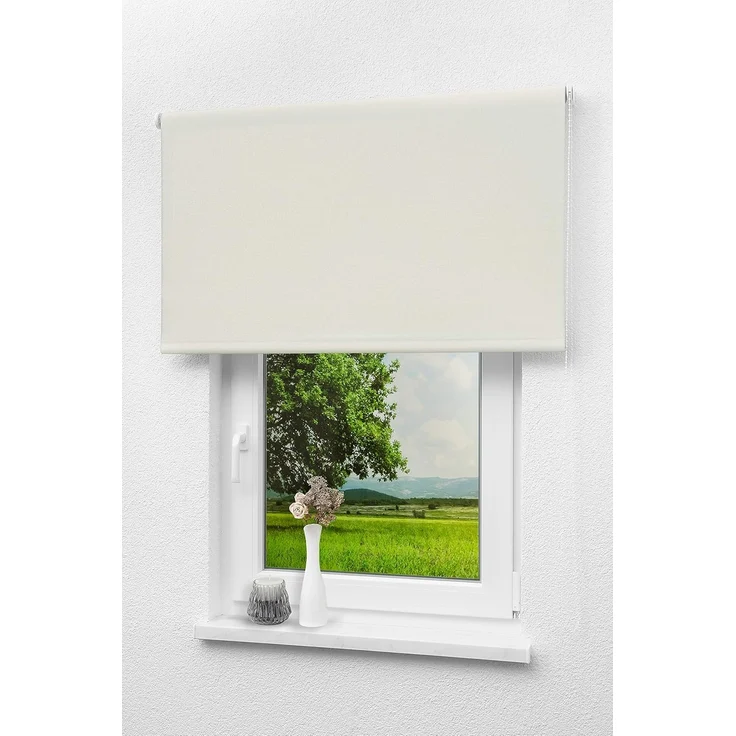 Lysel Outlet - Verdunkelungsrollo Kieselgrau, (B x H) 122.50cm x 190cm in grau/kieselgrau – Bild 1