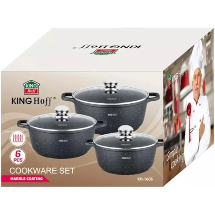 Kinghoff Kinghoff Marmortopf-Set 27963 – Bild 9