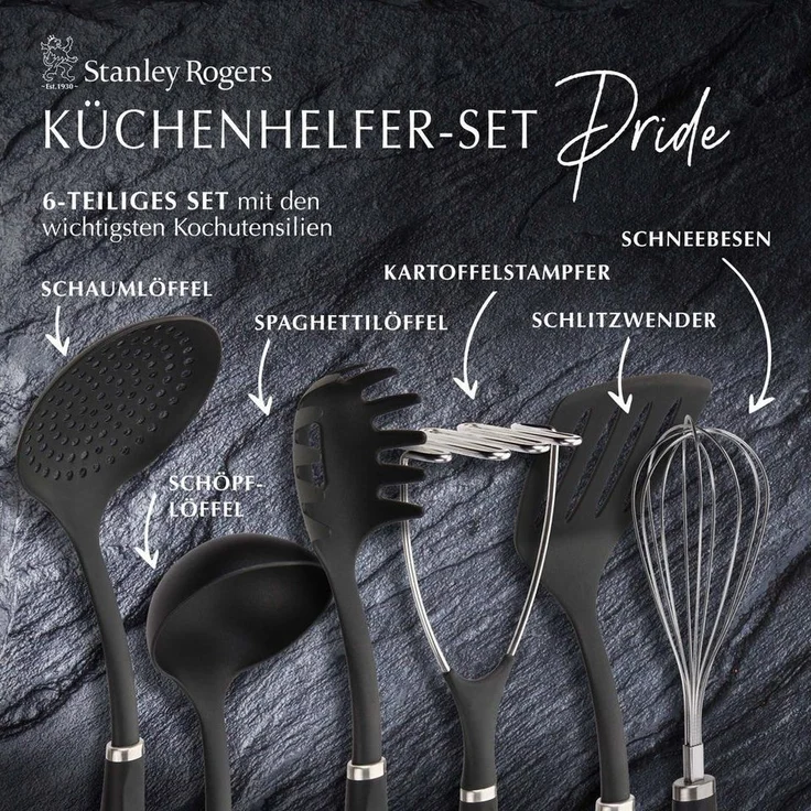 Stanley Rogers Kochbesteck-Set S. ROGERS Online-Set SR Küchenhelfer Sof – Bild 1