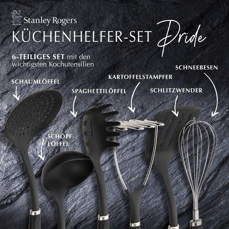 Stanley Rogers Kochbesteck-Set S. ROGERS Online-Set SR Küchenhelfer Sof