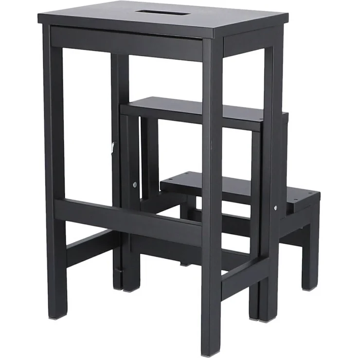 Trittleiter Tritthocker SOHO Buche schwarz lackiert, von Jan Kurtz – Bild 5