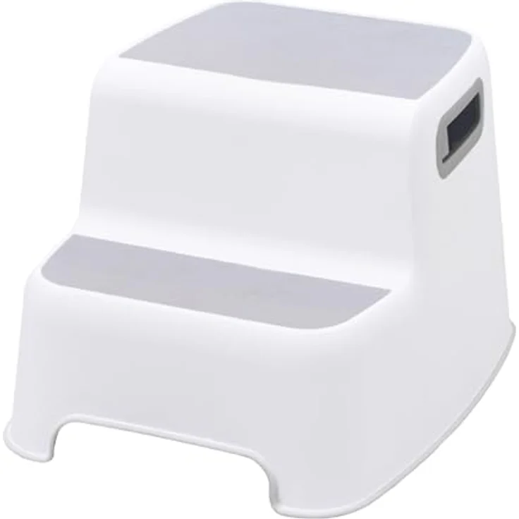 Ubbi Wide 2 Step Stool for Kids, Toddler Stool for Toilet Potty Training, Slip Resistant Soft Grip for Safety – Bild 2