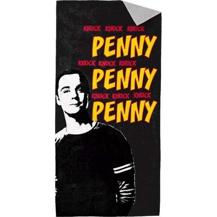United Labels® Badetuch The Big Bang Theory Strandtuch "Penny" ca. 150 x 75cm, Sheldon Cooper – Bild 1