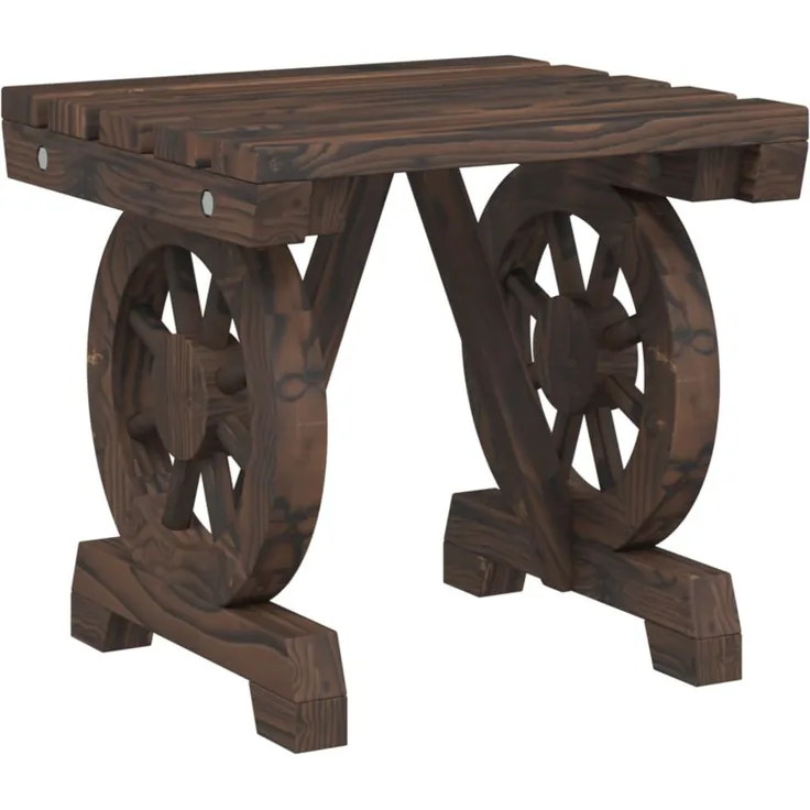 vidaXL Garten-Fußhocker 40x36,5x38,5 cm Massivholz Tanne 365110