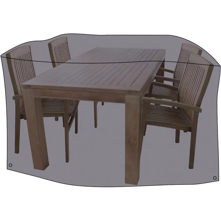 Schutzhülle Abdeckplane für Sitzgruppe Gartenmöbel Abdeckplane Möbelschutzhülle 320x93 cm