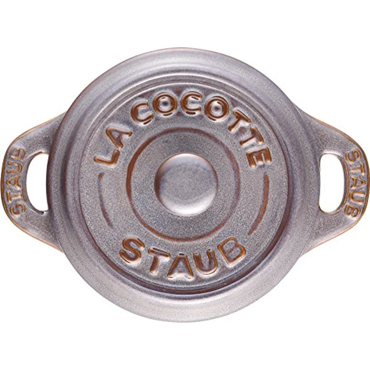 Staub Staub Mini-Cocotte rund 200 ml antikgrau 405119980 – Bild 3