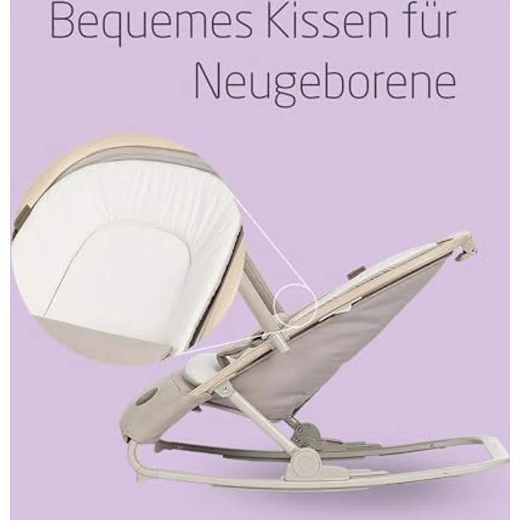 Maxi-Cosi Kori Eco Wippstuhl - Classic Beige Beige – Bild 4