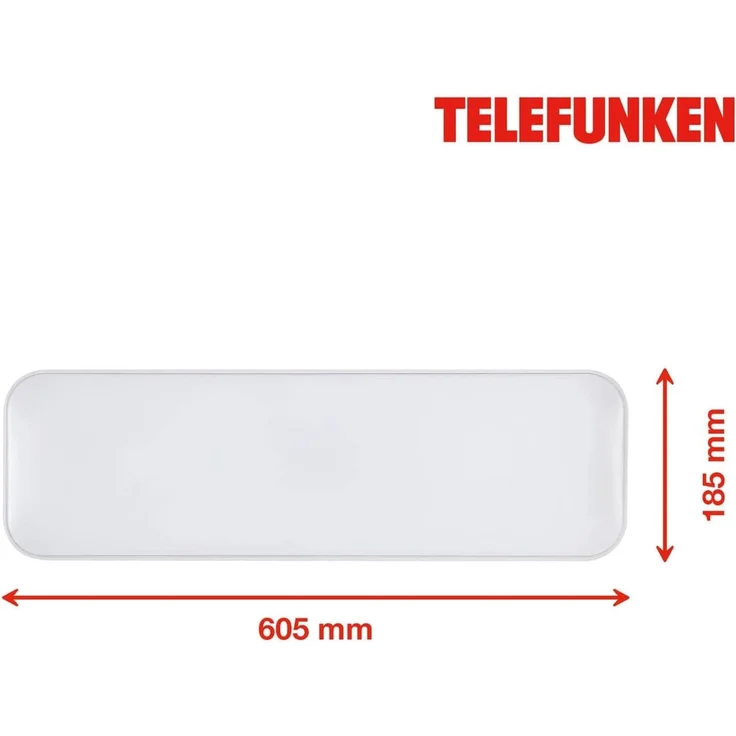 LED Garagenleuchte Kista 60,5 cm Stufendimmer, Memoryfunktion, weiß – Bild 6
