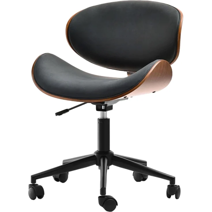 ARANAZ S.L. MANUFACTURAS DE LA MADERA Bürostuhl Argi, schwarz, 52 x 46 x 63 cm