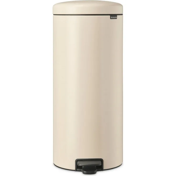 Brabantia 'NewIcon' Treteimer, Soft Beige, 30 Liter