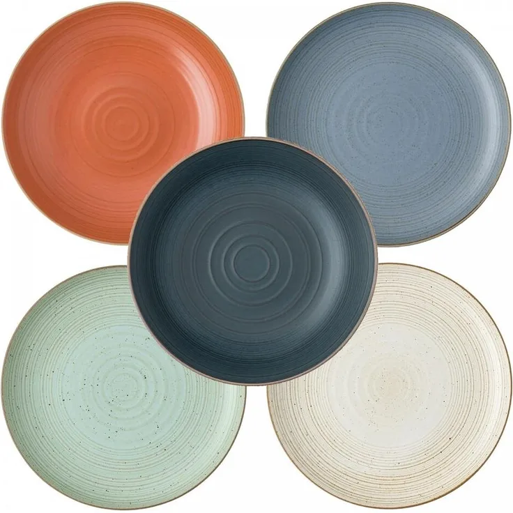 Suppenteller 23 cm Thomas Nature Coral Thomas Porzellan Suppenteller - Mikrowelle geeignet, Spülmaschinenfest