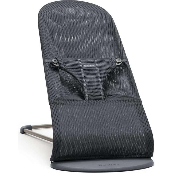 BabyBjörn Babywippe Bliss Mesh Anthrazit Grau – Bild 1