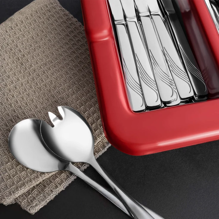 Besteckkasten 155-teilig aus Edelstahl, Besteckserie RÜGEN – Bild 5
