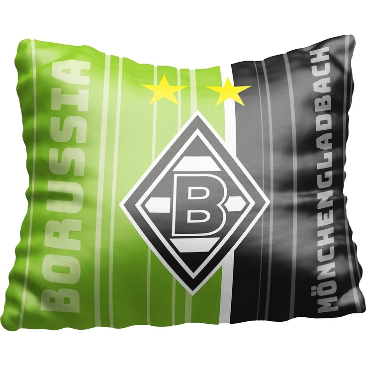 BERONAGE Dekokissen Borussia Mönchengladbach Die Fohlen Elf 40 x 40 Fußballkissen – Bild 4