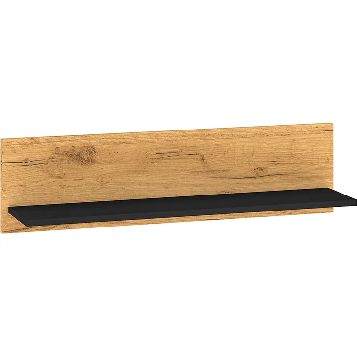Wandboard, Eiche mit schwarz, CASPER-131
