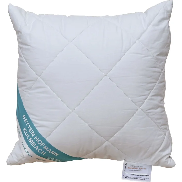 Betten Hofmann Faserkissen Kleinkissen versteppt 40x40 cm mit Reißverschluss – Bild 1