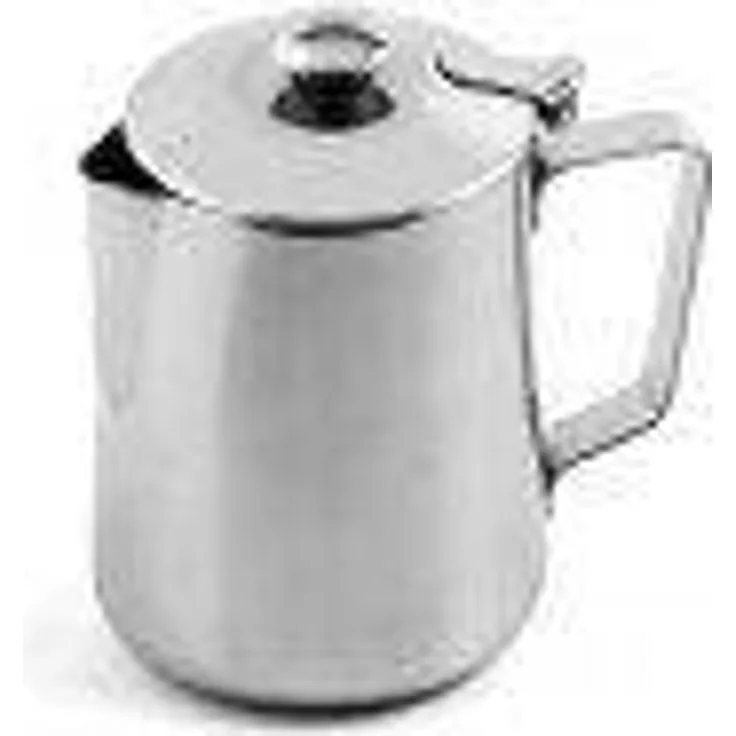 Weis Kaffeekanne 1000 ml, Edelstahl, Silber, 9 x 9 x 13 cm
