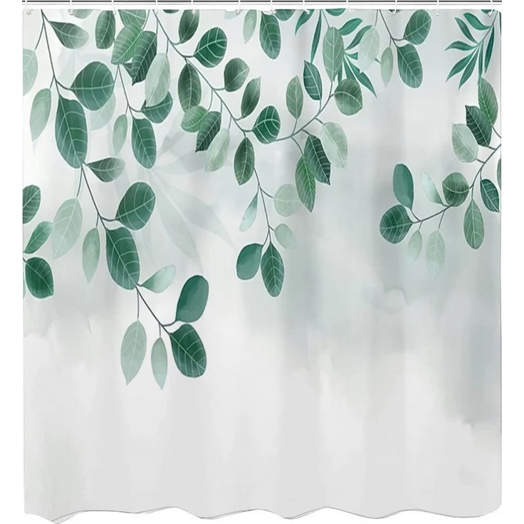 M&W DAS DESIGN Duschvorhang Shower curtains Anti schimmel Waschbar ​​180x200 – Bild 1