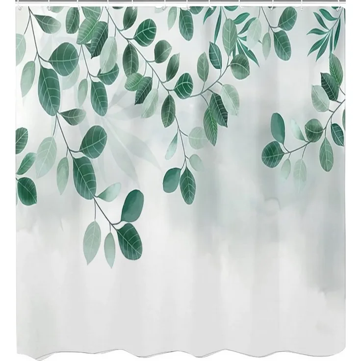 M&W DAS DESIGN Duschvorhang Shower curtains Anti schimmel Waschbar ​​180x200