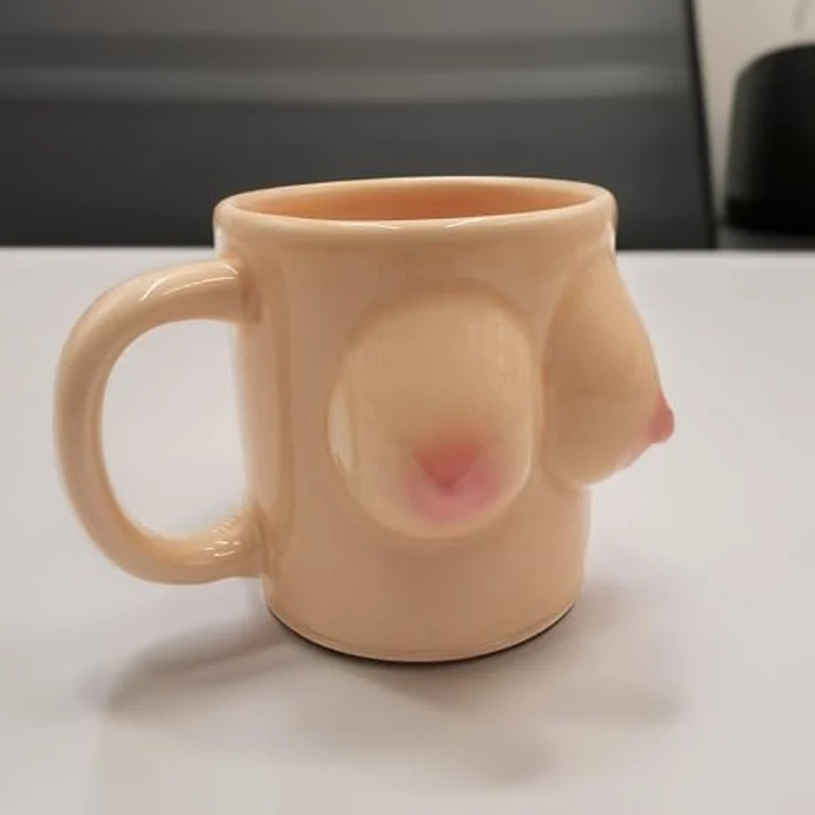 Mad Monkey - Boob Mug – Bild 3