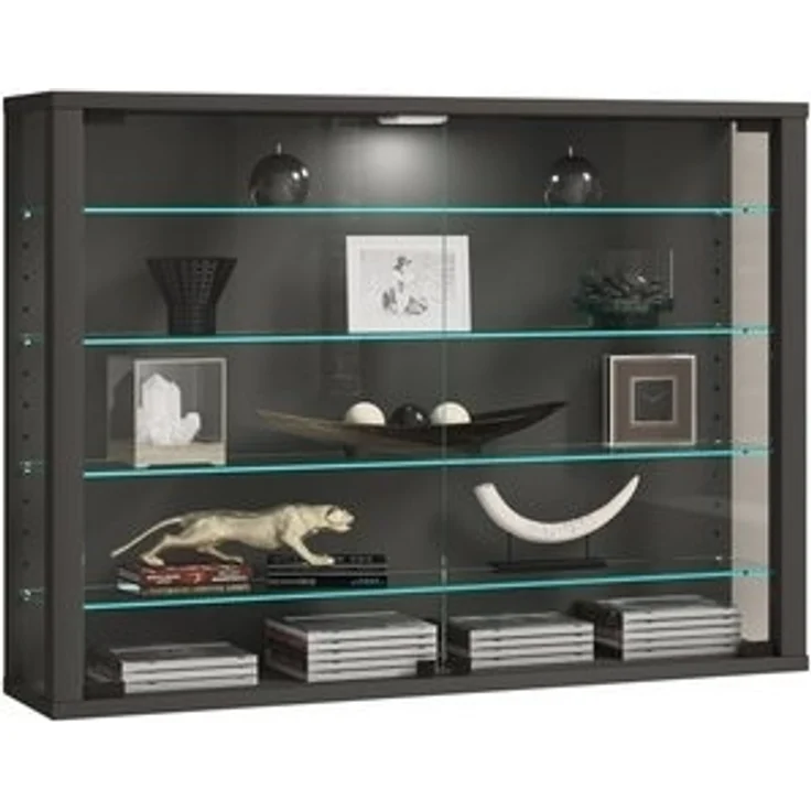 VCM Wandvitrine Hängevitrine Glasvitrine Vitrosa L (1-St) – Bild 6