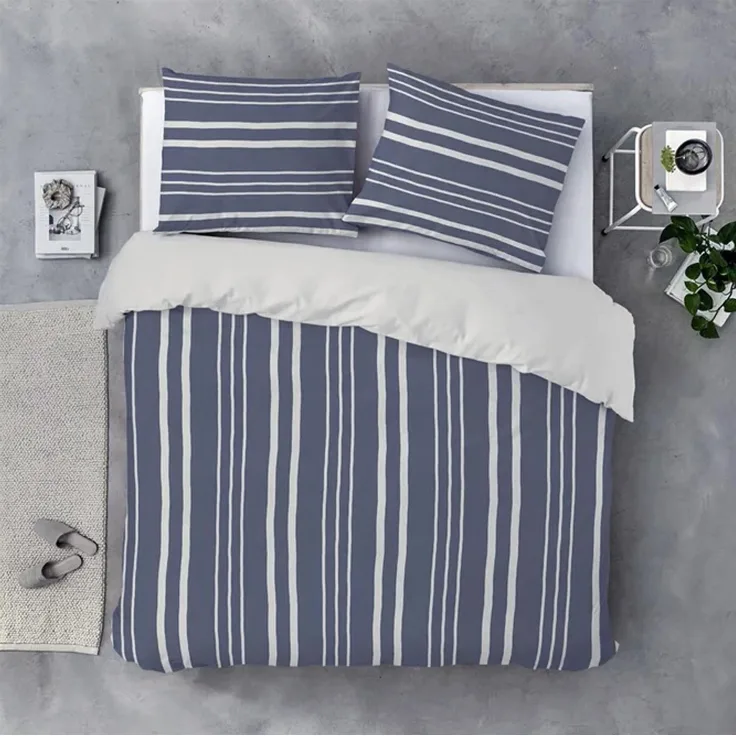 Bettwäsche-Set (135x200cm) - Byrklund Steady Stripes