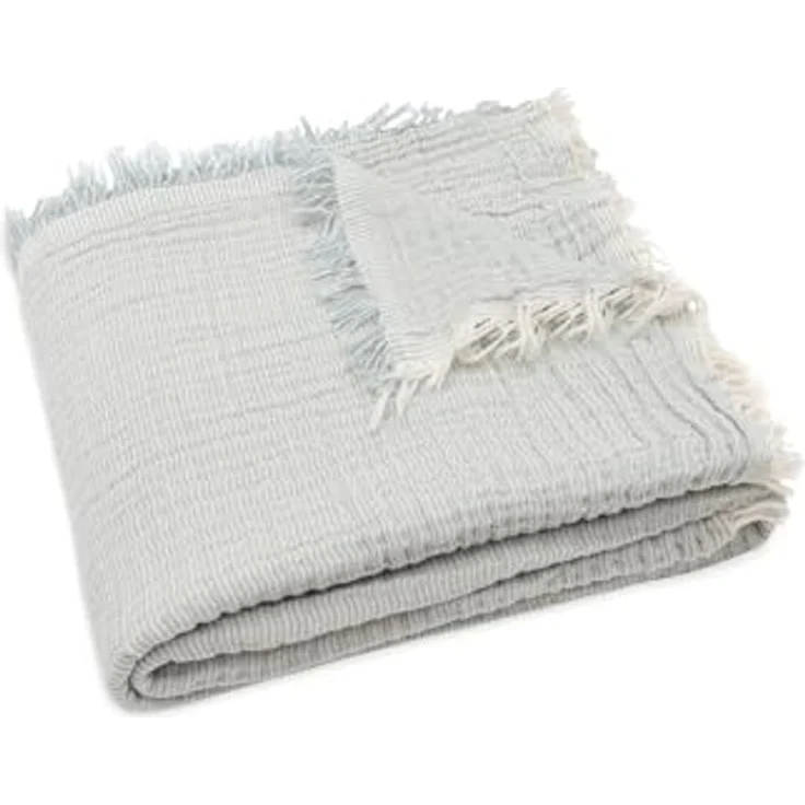 Jollein Decke Babybett - 120 x 120 cm - Fringe Str – Bild 5