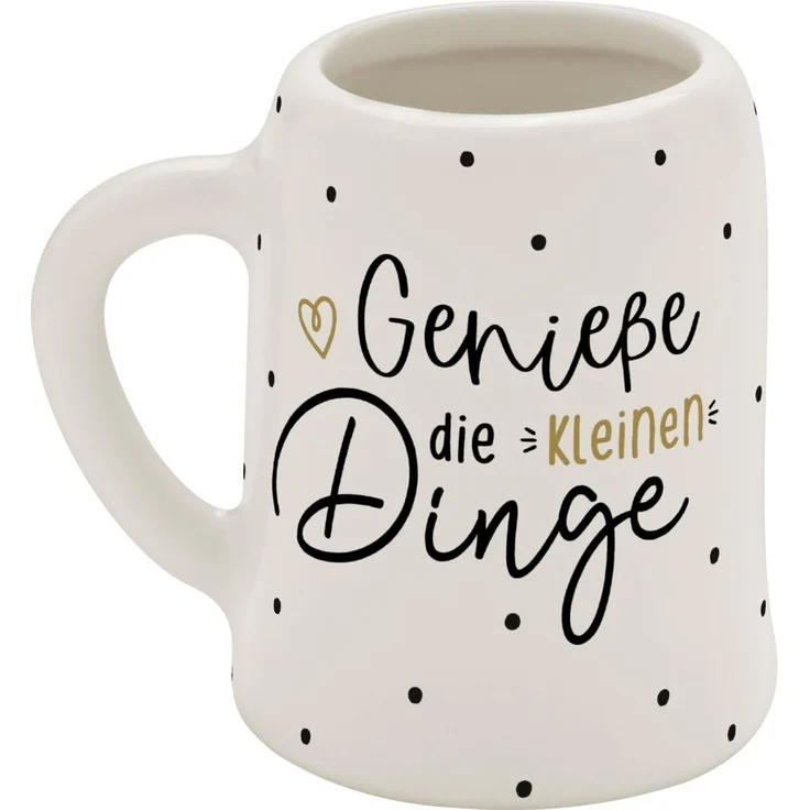 Schnapskrug Schnapsglas Stamper Keramik Sheepworld DINGE 73837 – Bild 2