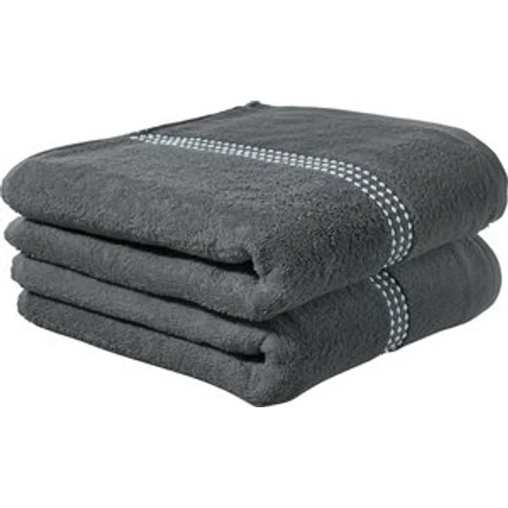 Erwin Müller Duschtuch Duschtuch "Mannheim" 2er-Pack, Frottier (2-St), Walk-Frottier Uni – Bild 6