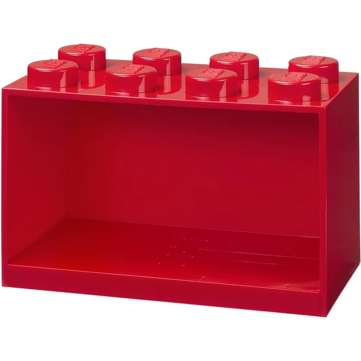 Lego 'Storage Brick' 8 Stützen Iconic 31,8x21,1 cm Polypropylen rot