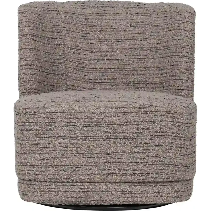 Drehsessel Atty - Chunky Melange-stoff Beige – Bild 3