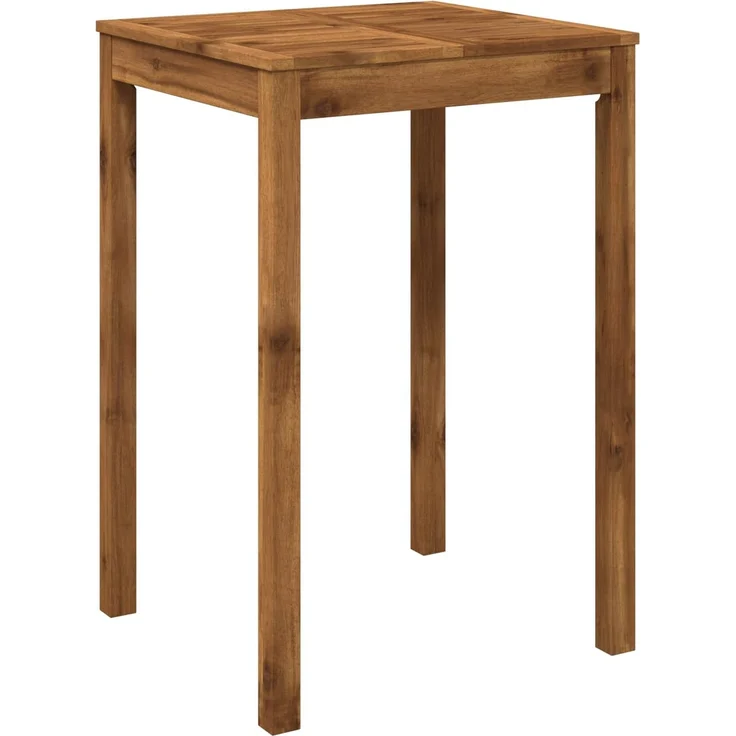 vidaXL Gartenbar-Tisch LAREN Natur 70 x 68,5 x 105 cm 901256 – Bild 2