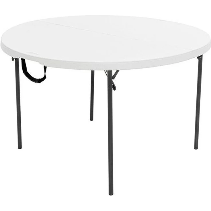 Lifetime Kunststoff Klapptisch | Runder Klapptisch – Bild 4
