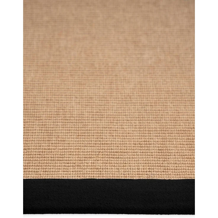 carpetfine Sisalteppich Sisal, rechteckig, Höhe: 5 mm, mit farbiger Bordüre, Anti Rutsch Rückseite – Bild 7