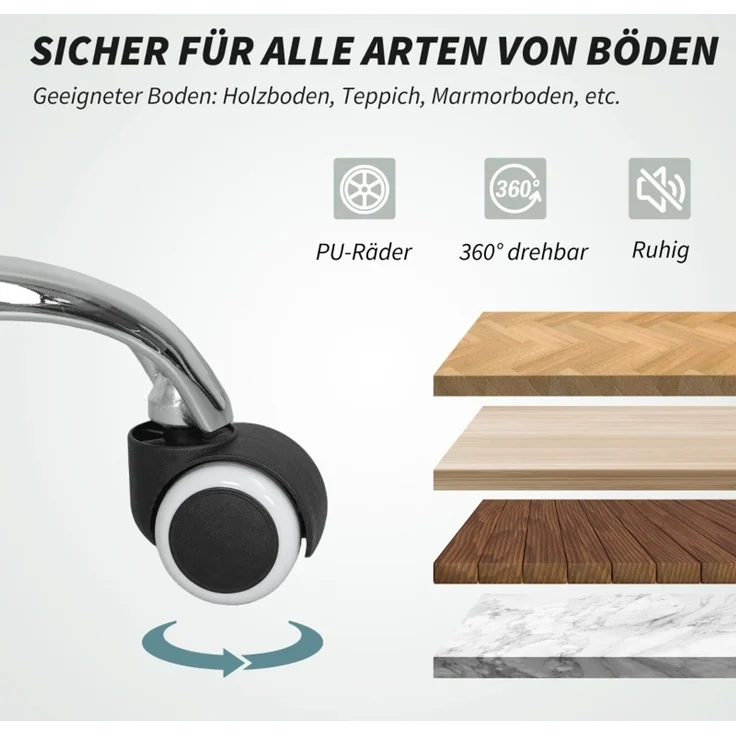 Faumrta Massagstuhl Bürostuhl mit Massagefunktion, inkl. Fu?stütze, h?henverstellbar, 64 cm x 70 cm x 118 cm, SchwarzPolyester64cm*70cm*118cmSchwarz – Bild 8