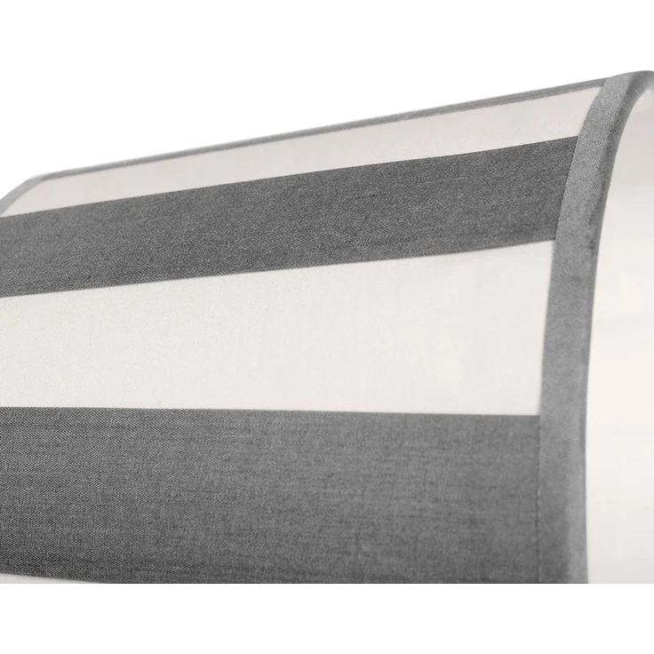 Brillibrum Lampenschirm Lampenschirm gestreift oval rund Streifenmuster E27 E14 – Bild 3