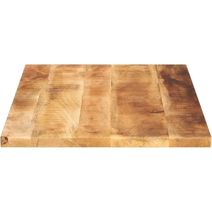 vidaXL Tischplatte 100x50x3,8 cm Rechteckig Raues Massivholz Mango 371396 – Bild 3