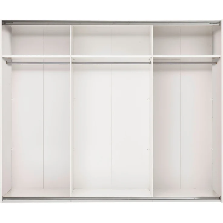Schlafzimmer-Set >Daria< (3-teilig) Kleiderschrank, Passepartout, Bett, Viking Oak / weiss – Bild 9