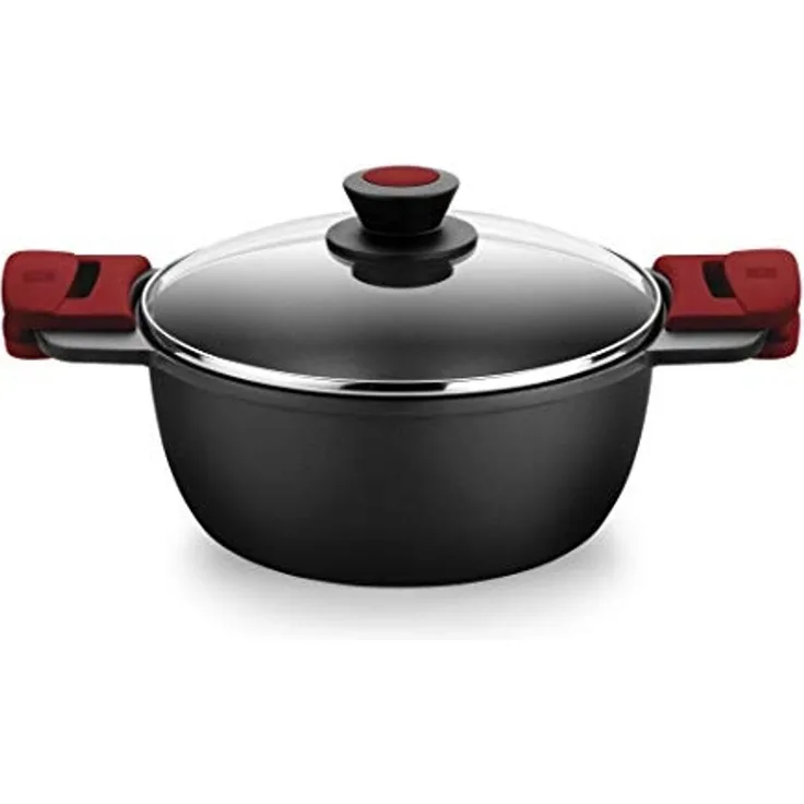 Kasserolle mit Glasabdeckung BRA Premiere A4103